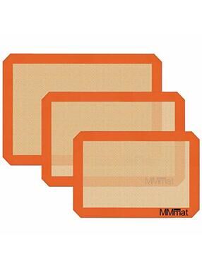 Silicone Baking Mat Set - NonStick, Heat Resistant, Reusable Oven & Counter Mats